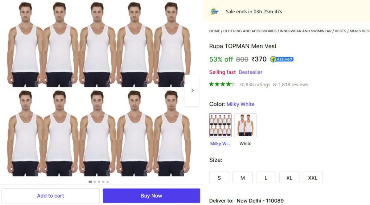 Rupa Men Vest (Pack Of 10) @370.

All Size : 

More Details 