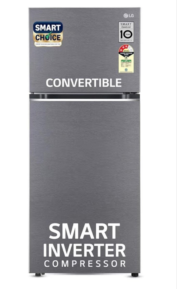 🔥🔥 LG Smart Choice, 322 L, 3 Star, Frost-Free Smart In