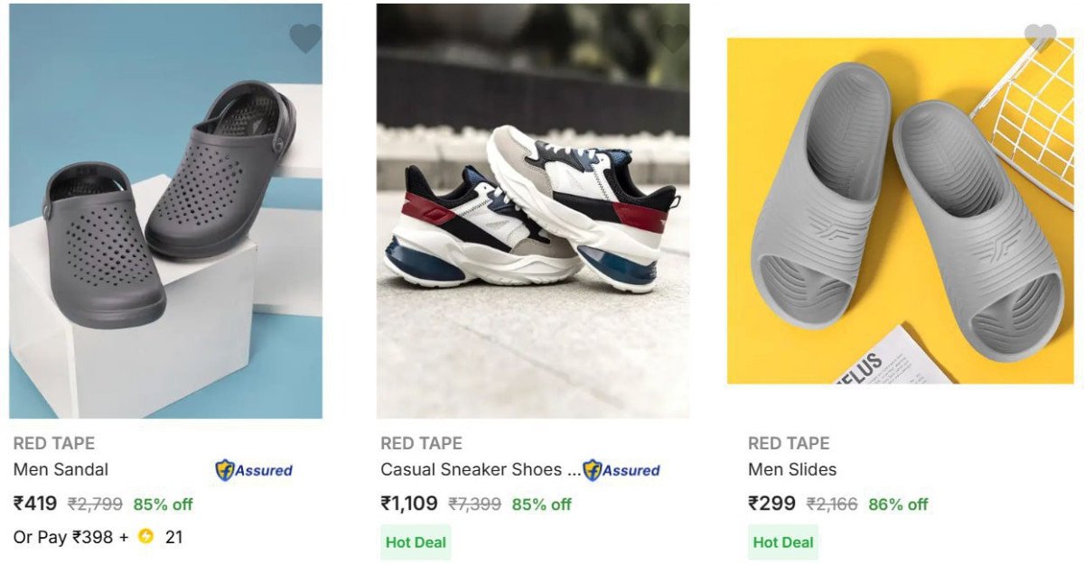 Branded Footwears Upto 85% Off

Red Tape : 
Woodland : 

Mor