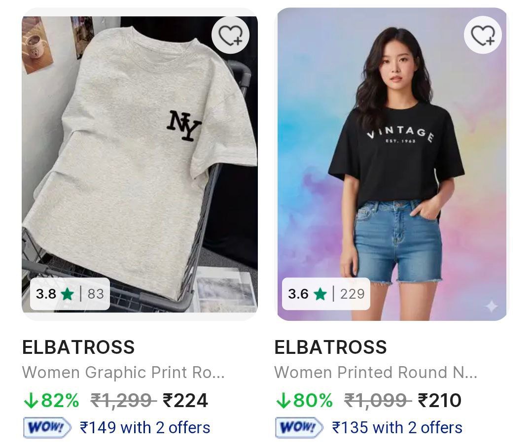 🔥😱 FLIPKART T-Shirt Loot Explosion! 😱🔥

👕 Wom