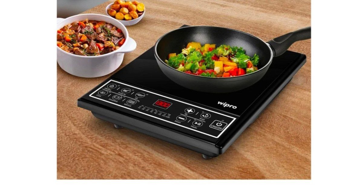 Wipro Vesta CIC102 Induction Cooktop 1600 Wwith soft Push bu