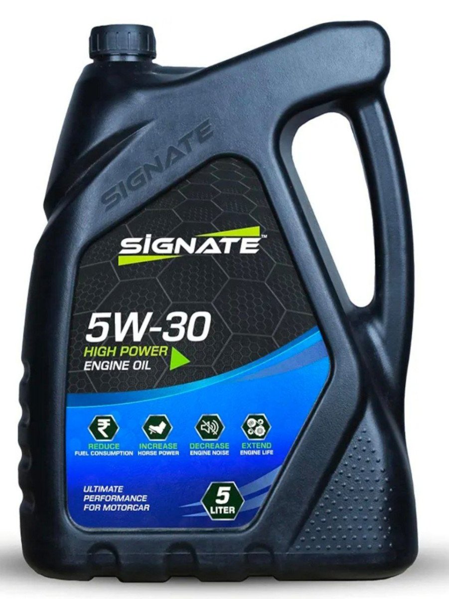 Signate Car Engine Oil for Petrol, CNG and Diesel Car 5L at 