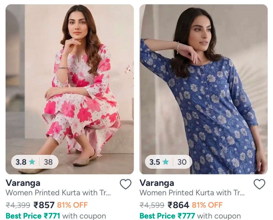 Myntra Varanga Min 80