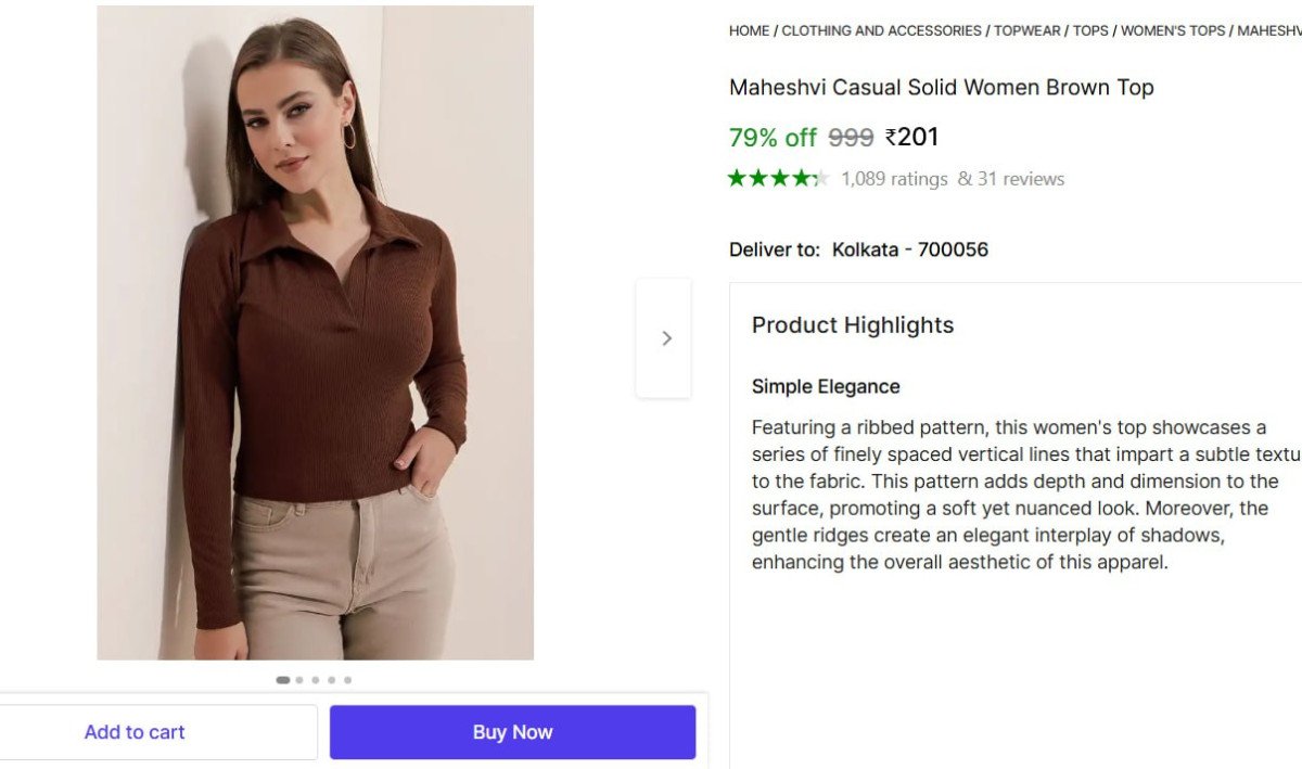 🔥  Casual Solid Women Brown Top @ ₹201

🔗 

More