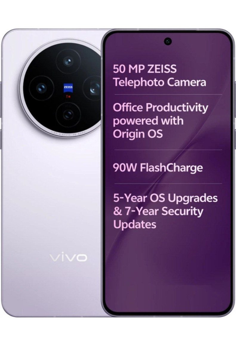 🔥🔥Vivo X200T (Seaside Lilac, 256 GB)

🎁 Deal Price 