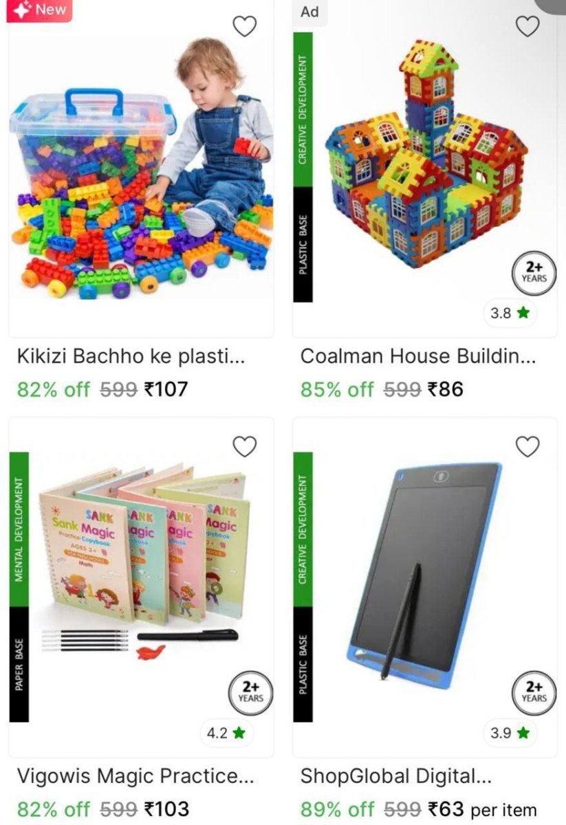 🔥Learning Toy

🔗

✅Deal Price Under : ₹149

More D