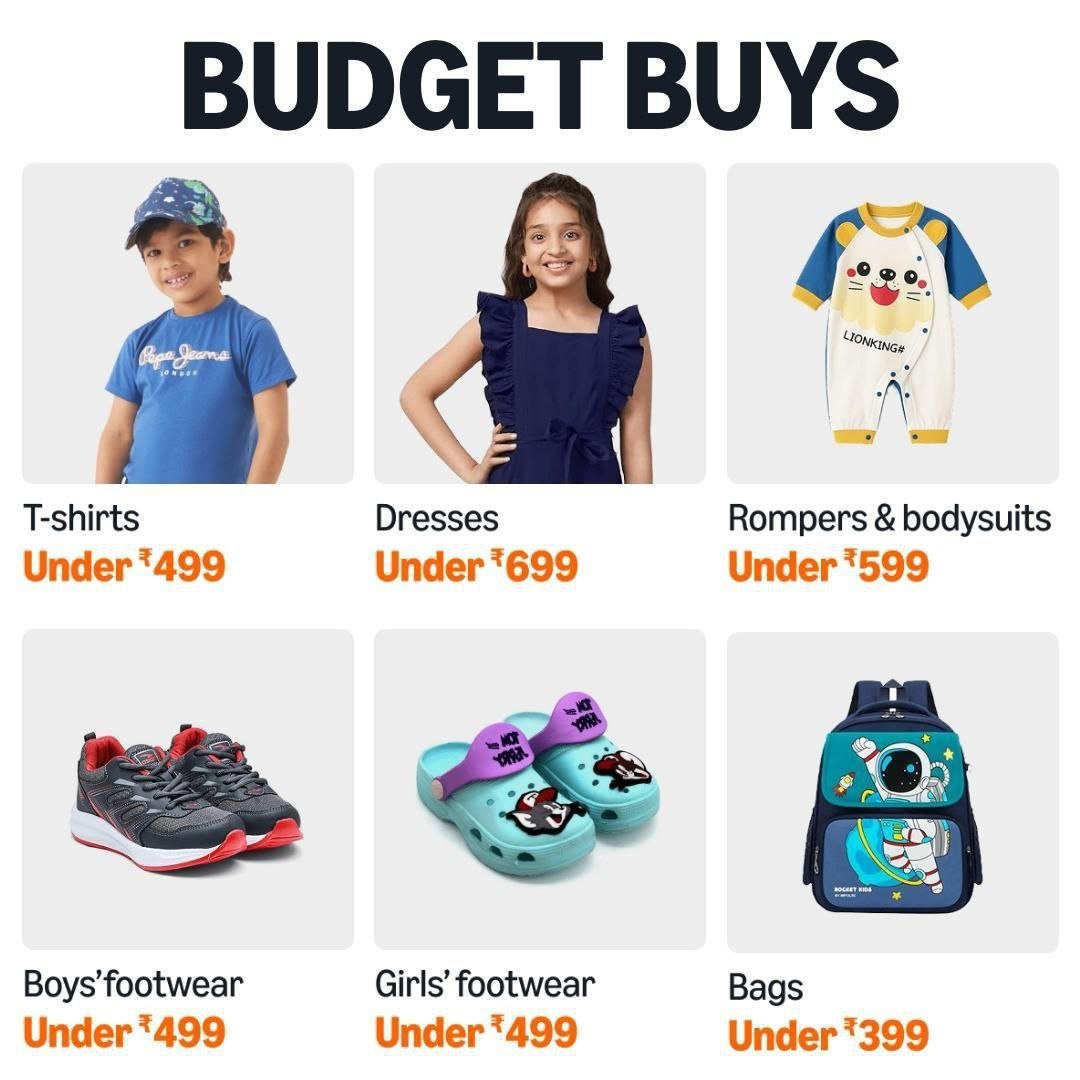 🌟 Budget Buys 🌟

✨ T-shirts
⚡ Under ₹ 499
👉�