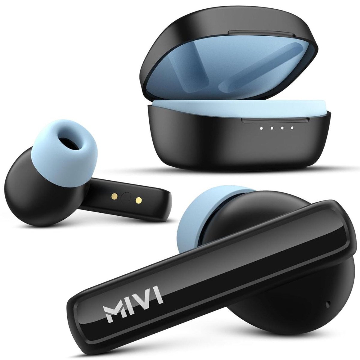 🔥🔥Mivi DuoPods Sync Earbuds [New Launch], 60 Hours Pla