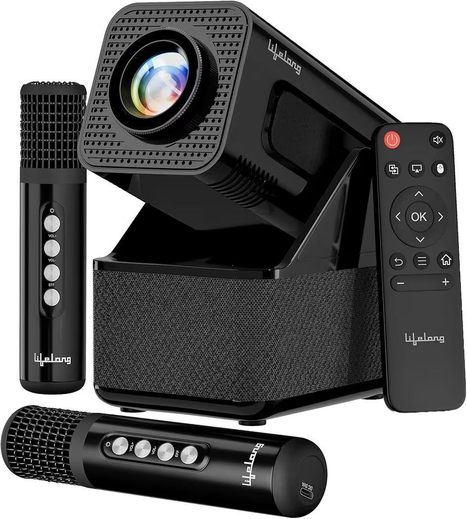 Lifelong Electronics ROAR Projector with 2 Mics | Booming 20