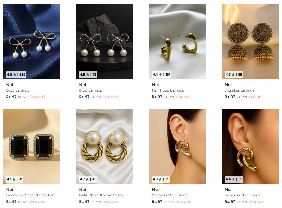 Nui Earrings Under ₹99

👉

More Details 👉 

📢 Joi