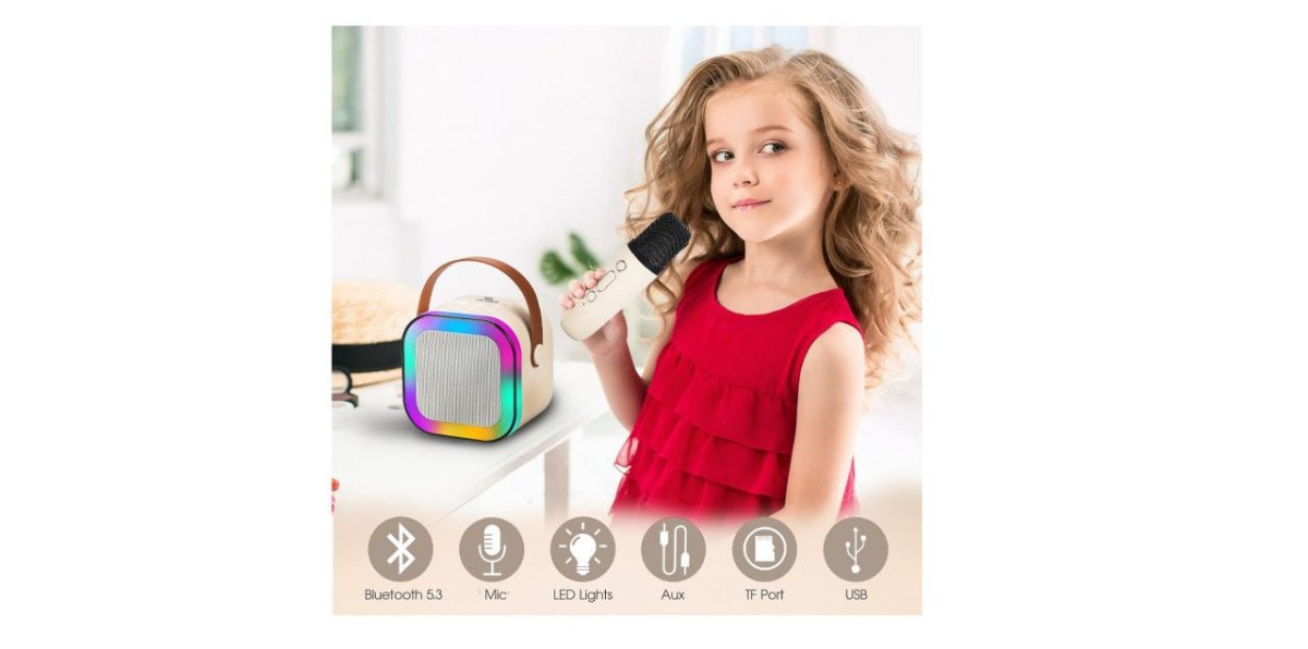 Amazon | Wembley Rechargeable Karaoke Mic with Speaker for S