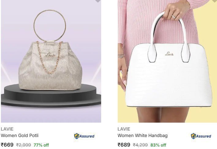 LAVIE Handbags From ₹669



More Details 👉 

📢 Join 