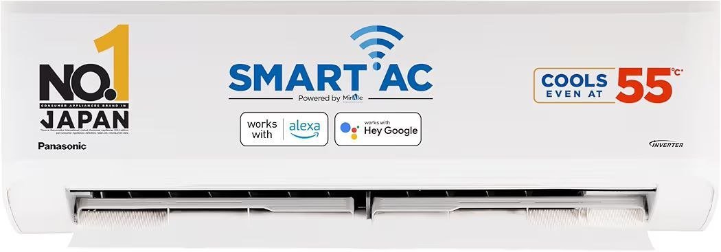 🔥🔥 

Panasonic 1.0 Ton 3 Star Wi-Fi Inverter Smart Spl