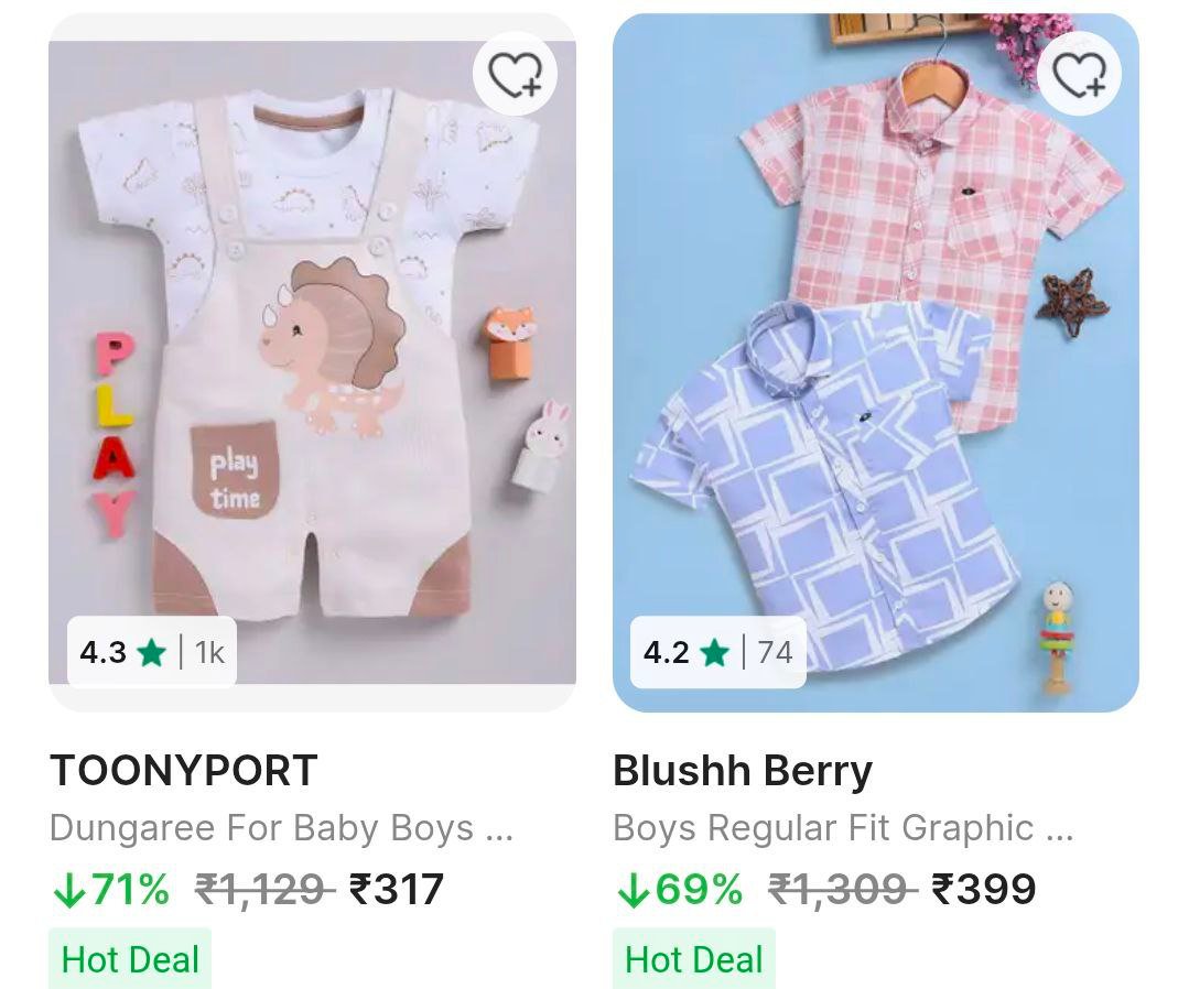🏷️🔥 Kidswear Price Crash on Flipkart! 👕

🎉 Bra