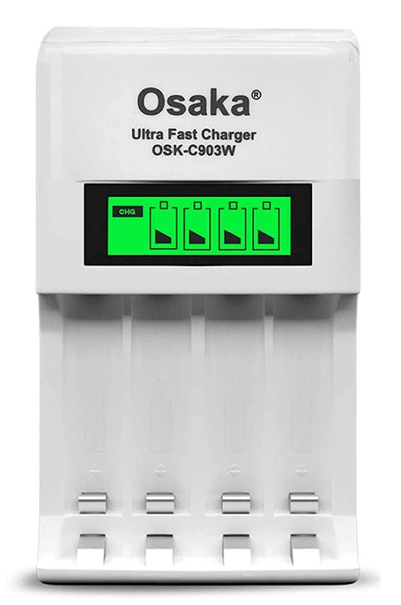 🔥🔥Osaka Ultra Fast Charger OSK-C903W LCD Charger for A