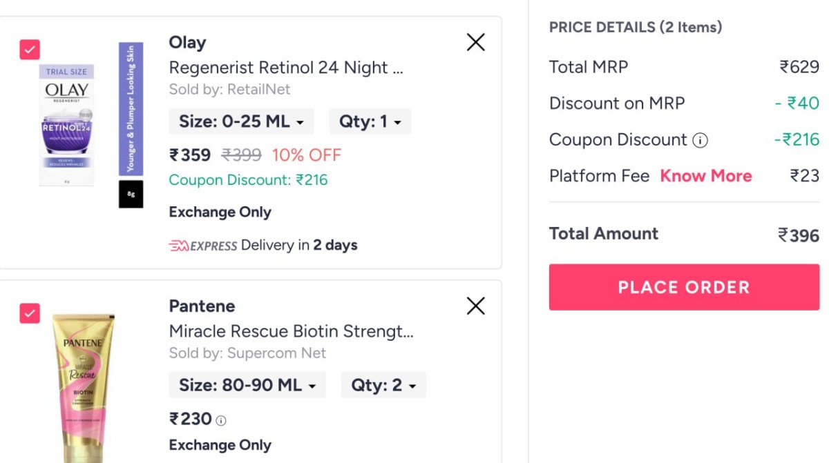 Loot Flat 200 Off 



Add any product, make cart value of 60