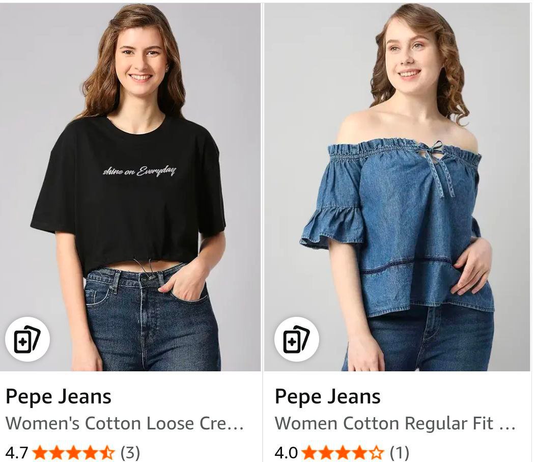 Amazon | Upto 75% Off On Pepe Jeans Clothing.

Men’s : 
Je