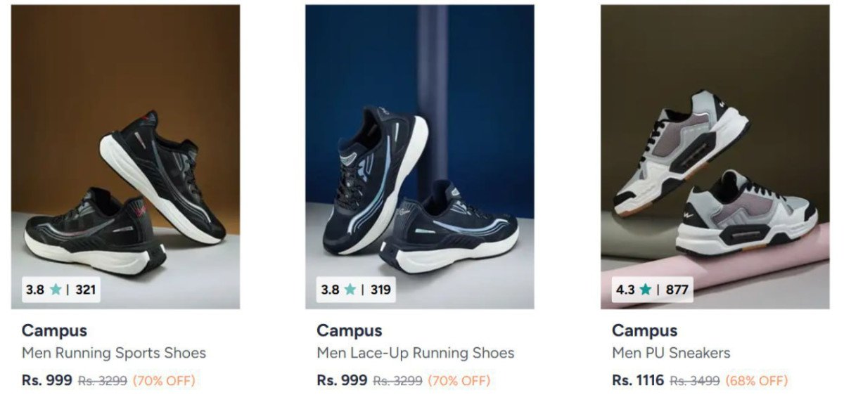 Campus Shoes Uptoo 70% Off



More Details 👉 

📢 Join 