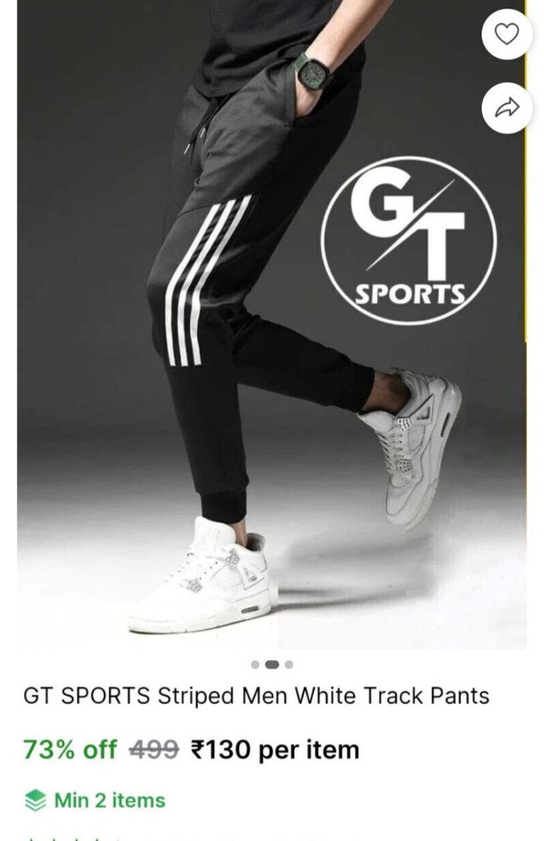 🔥 GT SPORTS Track Pants @ ₹130

🔗 

More Details �
