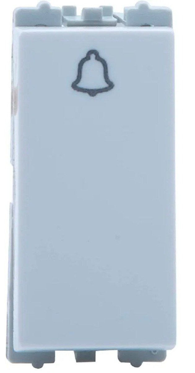 Wipro Northwest Nowa 6A Bell Push, White (Pack Of 10) @302
 