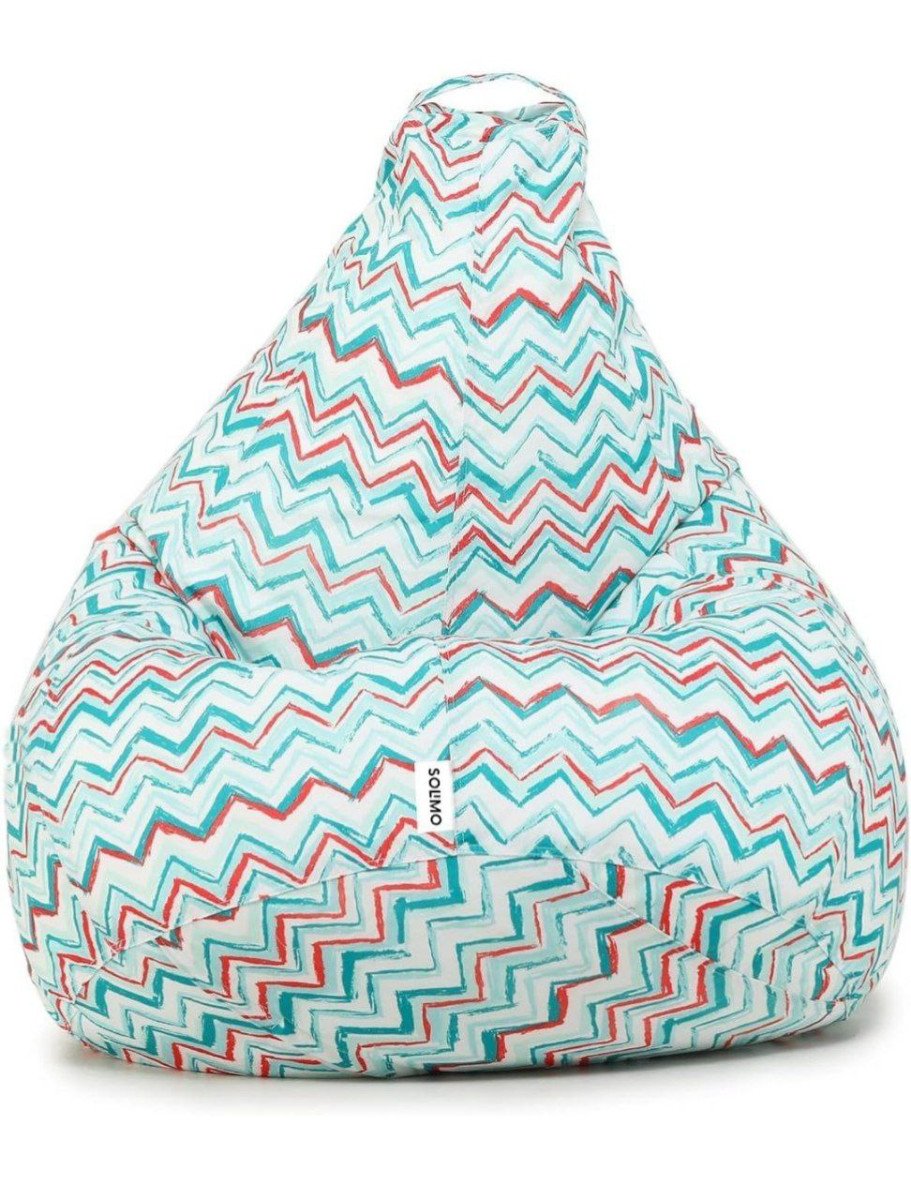 🔥🔥Amazon Brand Solimo Premium Canvas Fabric Bean Bag, 