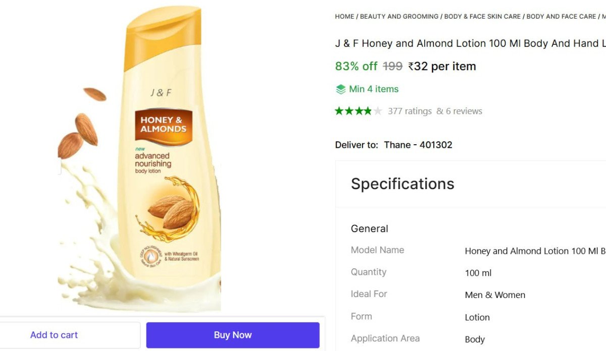 Body Lotion, 100ml @ ₹32

👉

More Details 👉 

📢 J