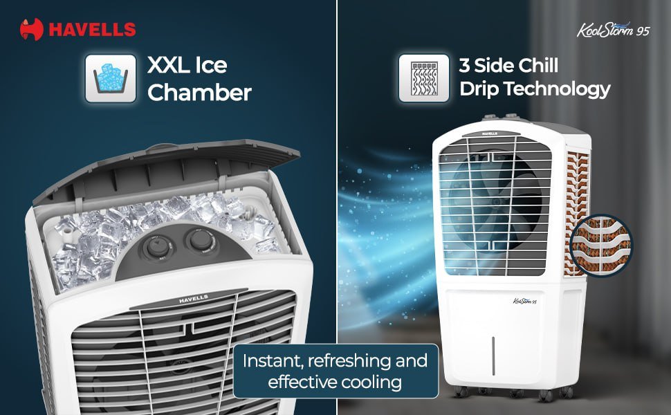 Havells KoolStorm 95 L Desert Air Cooler @10,018.



Apply �