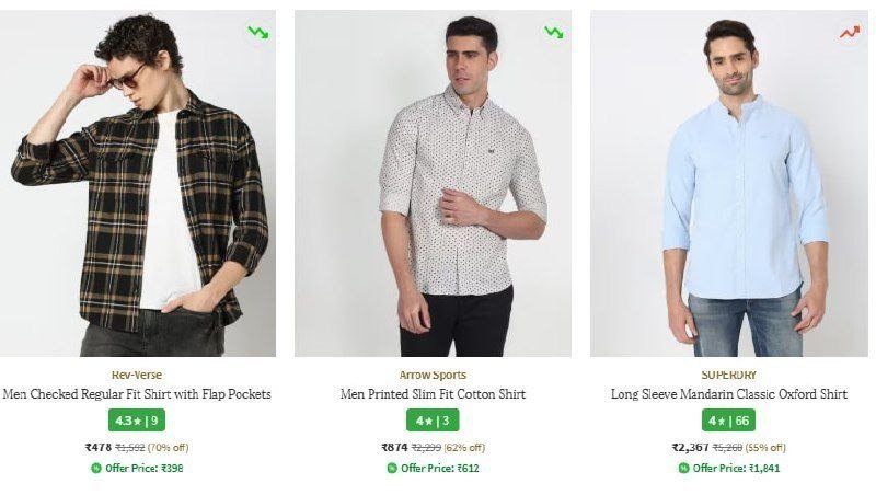 Upto 70% Off - Men Stripe Fit Shirts

Starting Rs.478



Mor