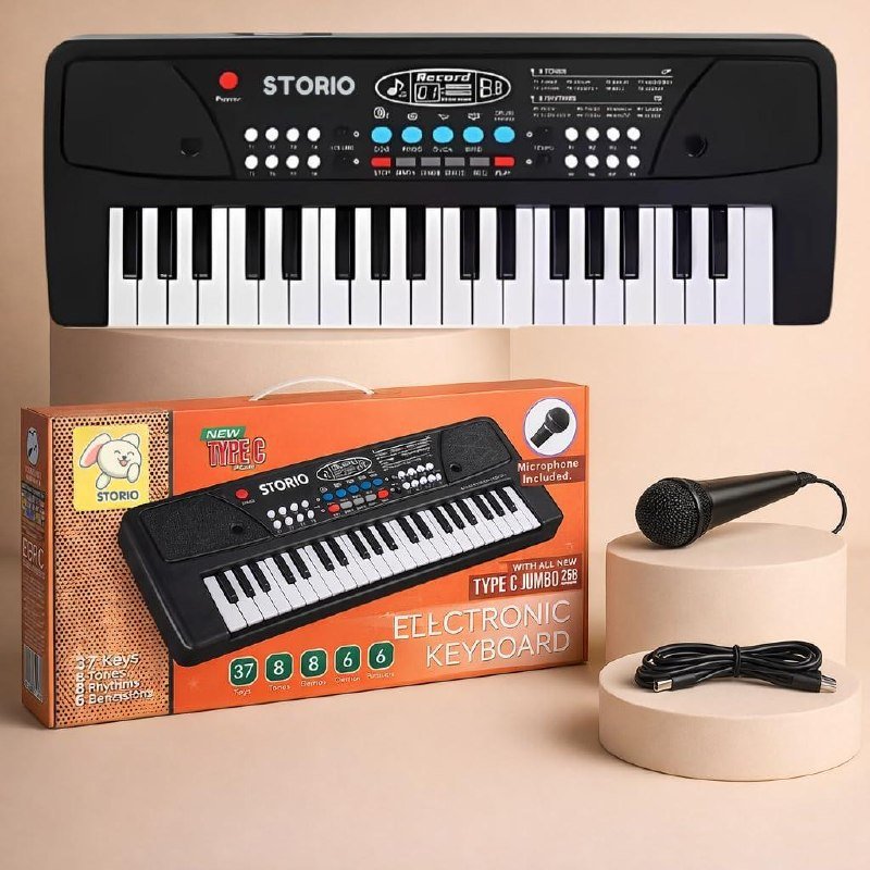 🔥🔥Storio Kids Piano Keyboard with Mic

🎁 Deal Price