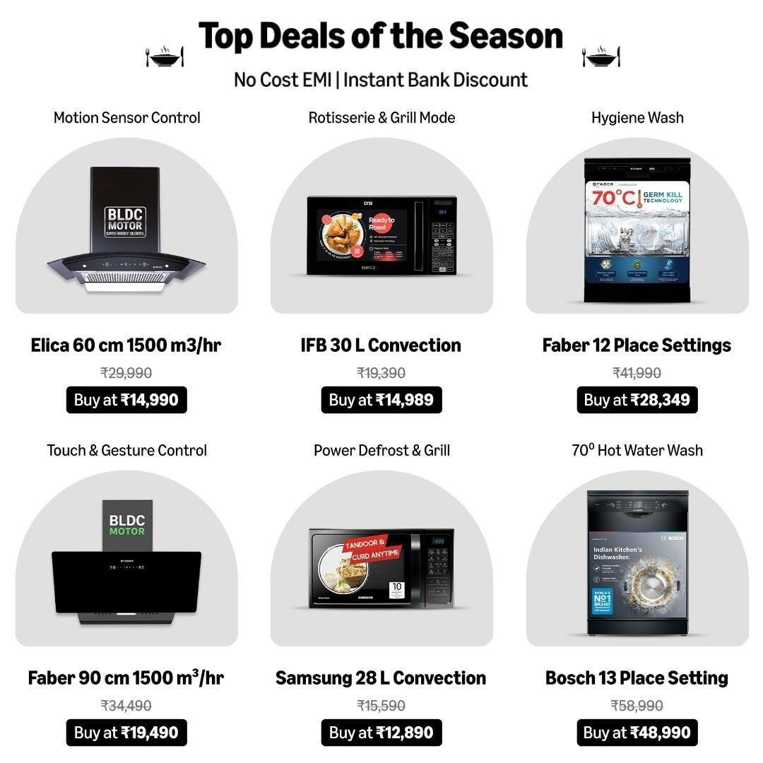 🌟 Top Deals On Appliances 🌟

🚩 Elica 60cm 1500 m3/h