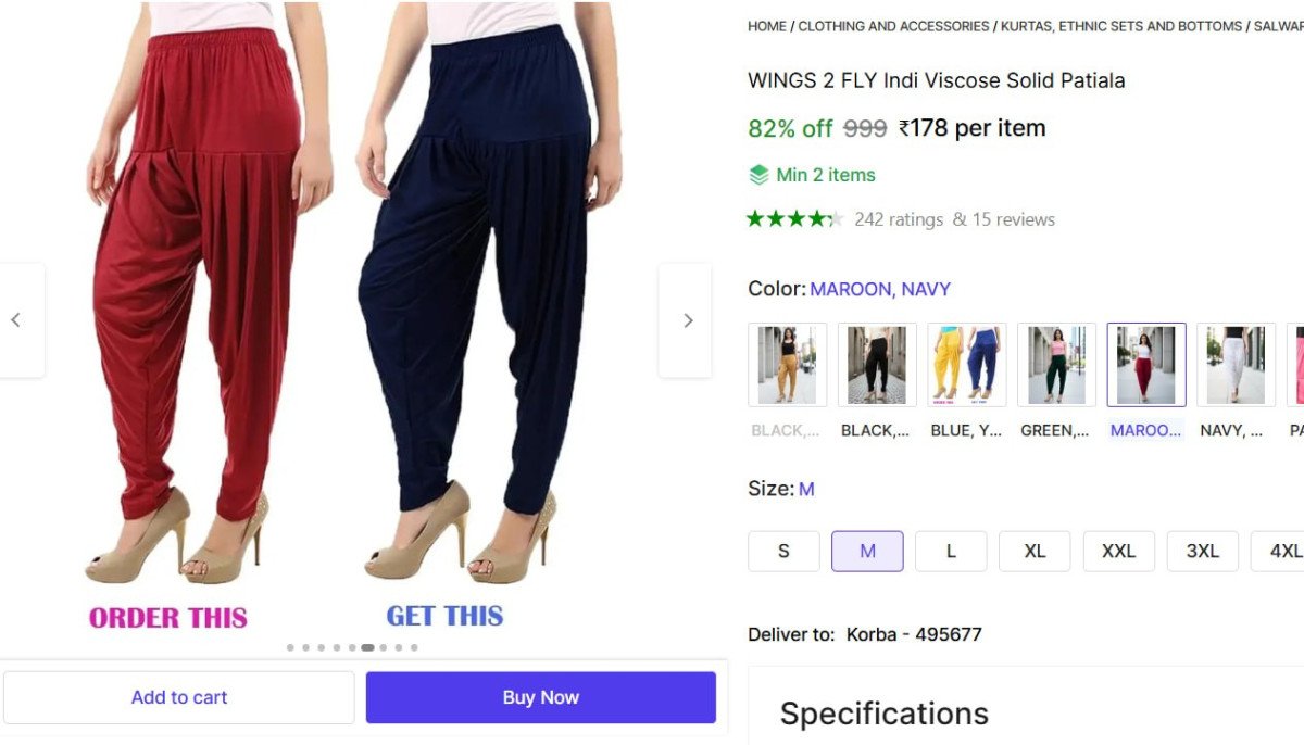 🔥  Women Solid Patiala Pyjama @ ₹178

🔗 

More D