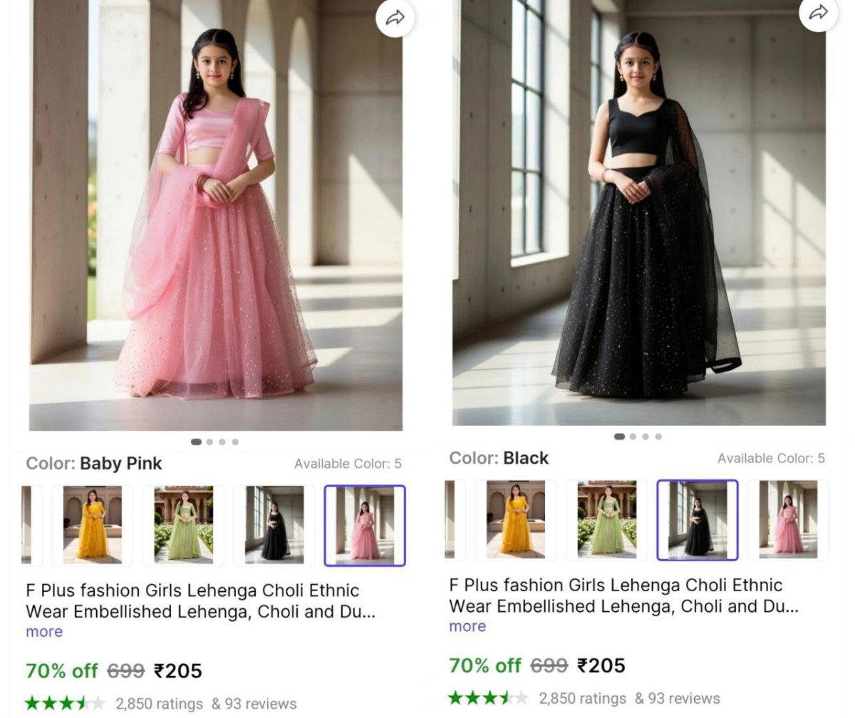 🔥 Girls Lehenga Choli Set @ ₹205

🔗 

More Details �