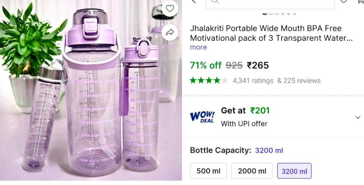 🔥Pack Of 3 Bottle @₹265

➡️

✅Market Price Of ₹