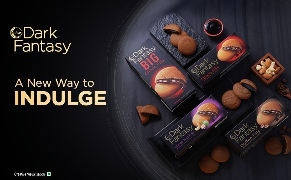 Sunfeast Dark Fantasy Choco Filled Cookies 460g 151