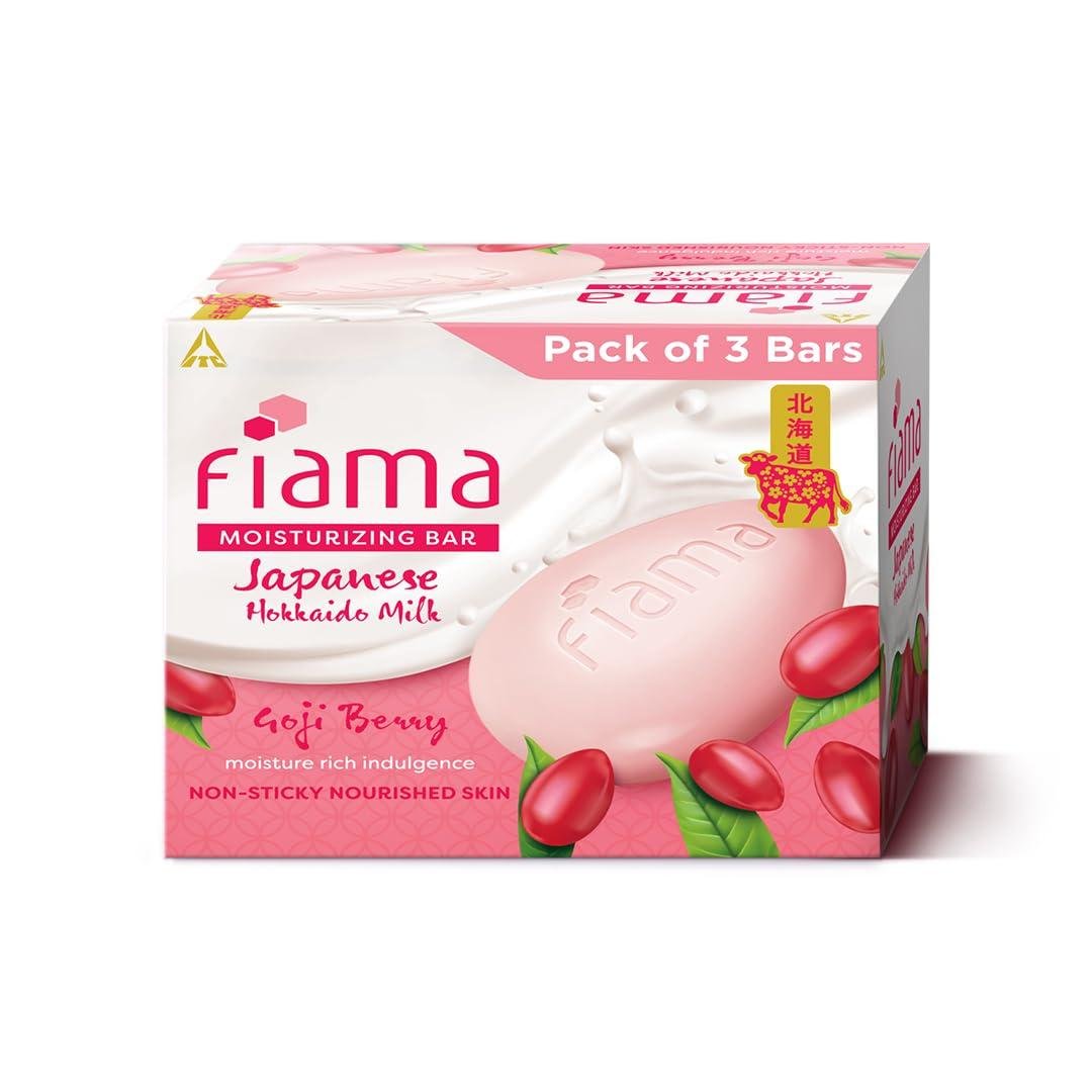 🔥🔥Fiama Moisturizing Soap Bar, Japanese Hokkaido Milk 