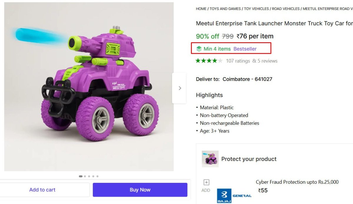 Tank Launcher Monster Truck @ ₹76

👉
💙 

More Deals!