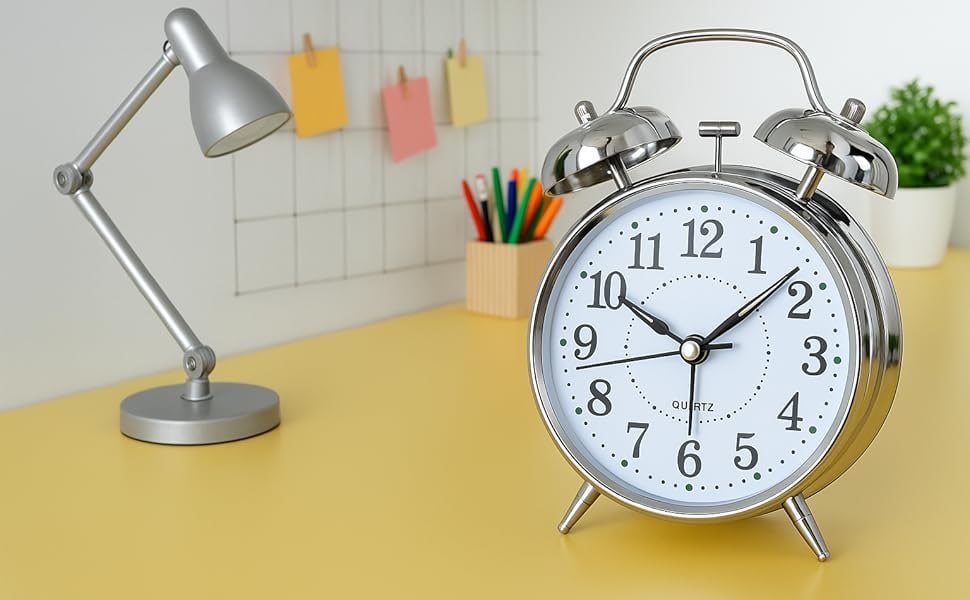 Twin Bell Metal Alarm Clock @399.



More Details 👉 

�