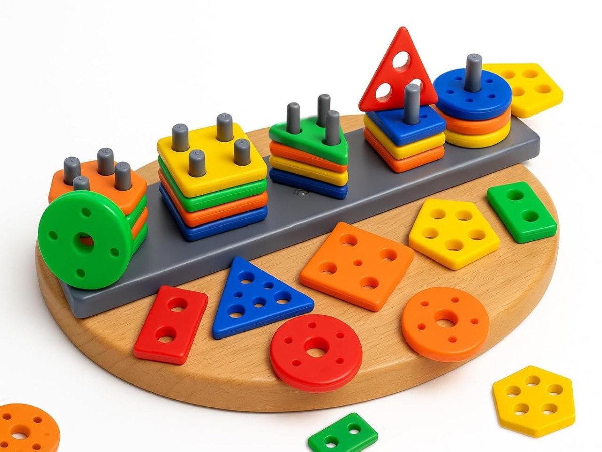🔥🔥‎Novo Baby Smart Activity Fun&Learning Blocks Geom
