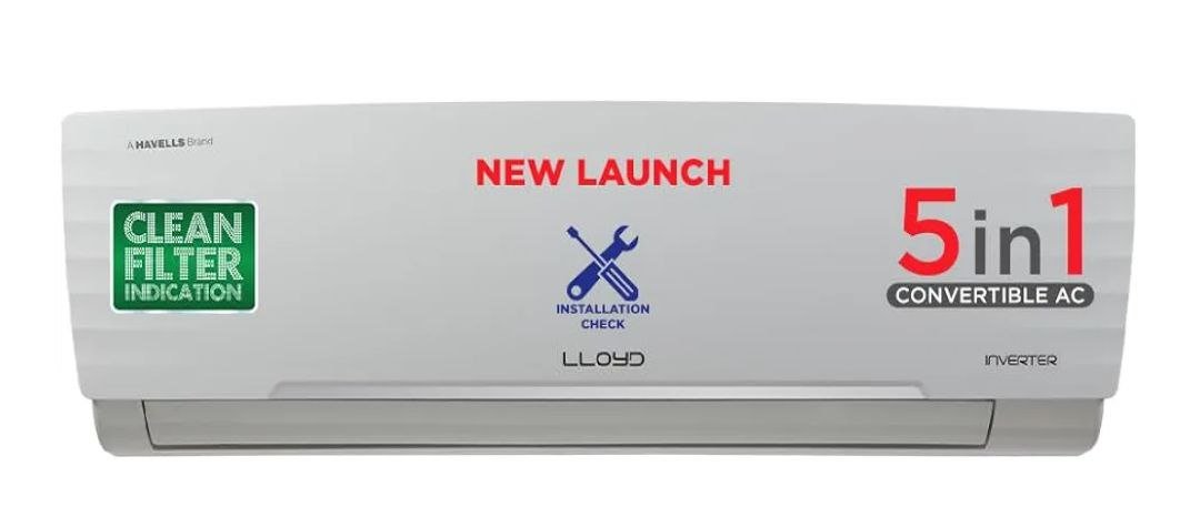 Lloyd 1.5 Ton 5 Star Inverter Split AC (5 in 1 Convertible, Anti Corrosion Coating, Copper, PM 2.5 Filter, White with Chrome Deco Strip, GLS18I5KWGGW

💰Deal @ 34240🔥.  ❌Reg @ 36990

✅4250 of...