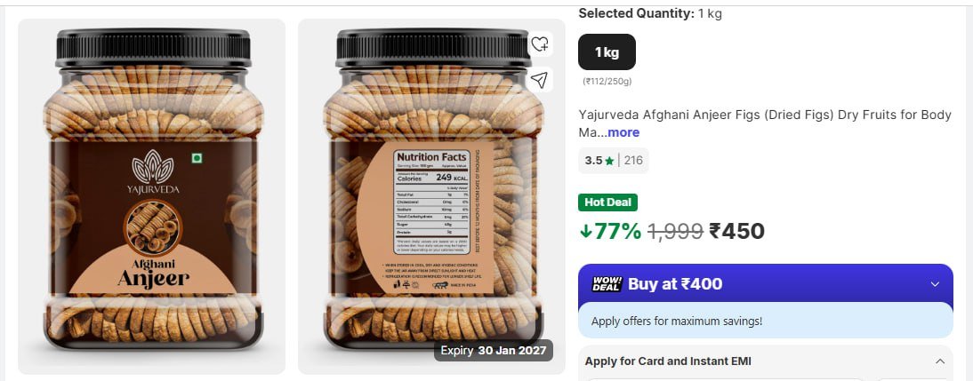 Afghani Anjeer, 1 Kg @ 450.



More Details 👉 

📢 Join