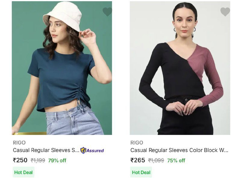 RIGO Women's Tops UNDER ₹299  
  


More Details 👉 

�