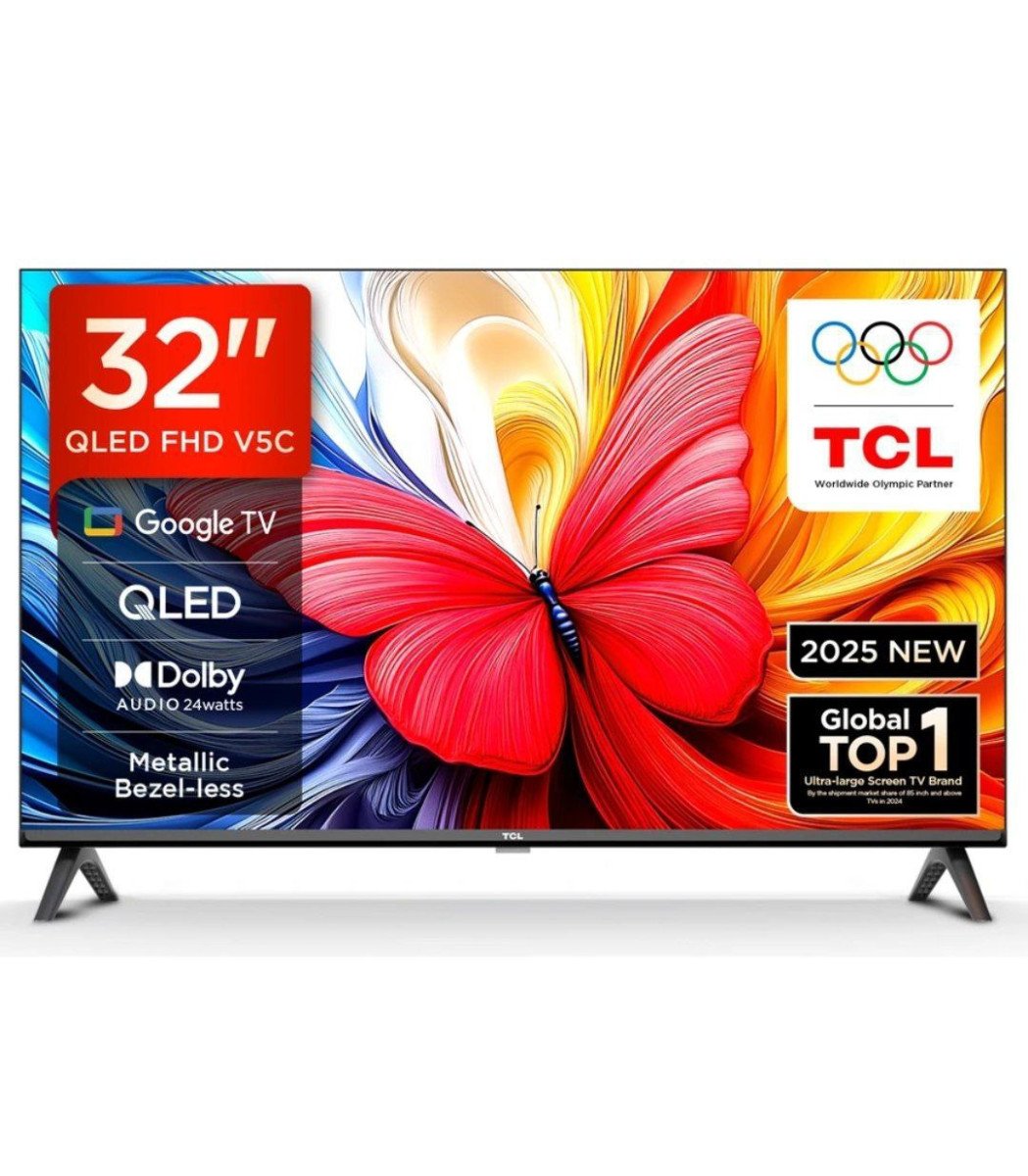 🔥🔥 TCL V5C 80 cm (32 inch) QLED Full HD Smart Google T