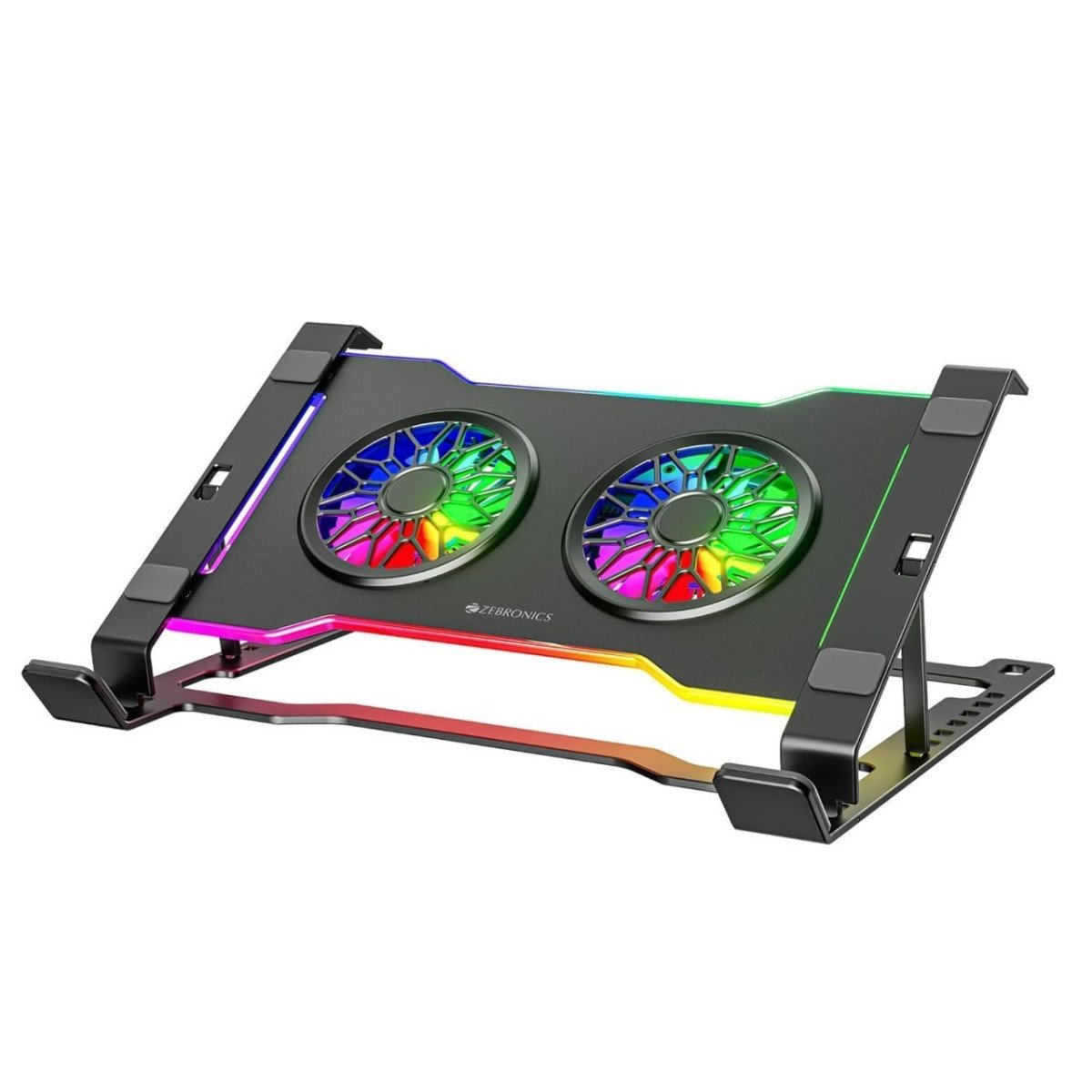 Zebronics Ns5000 Laptop Metal Stand With Dual Fan 1 299 – Best Price in Ind