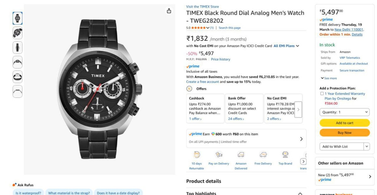 5497 

More Details 👉 

📢 Join WhatsApp Deals


#Deals