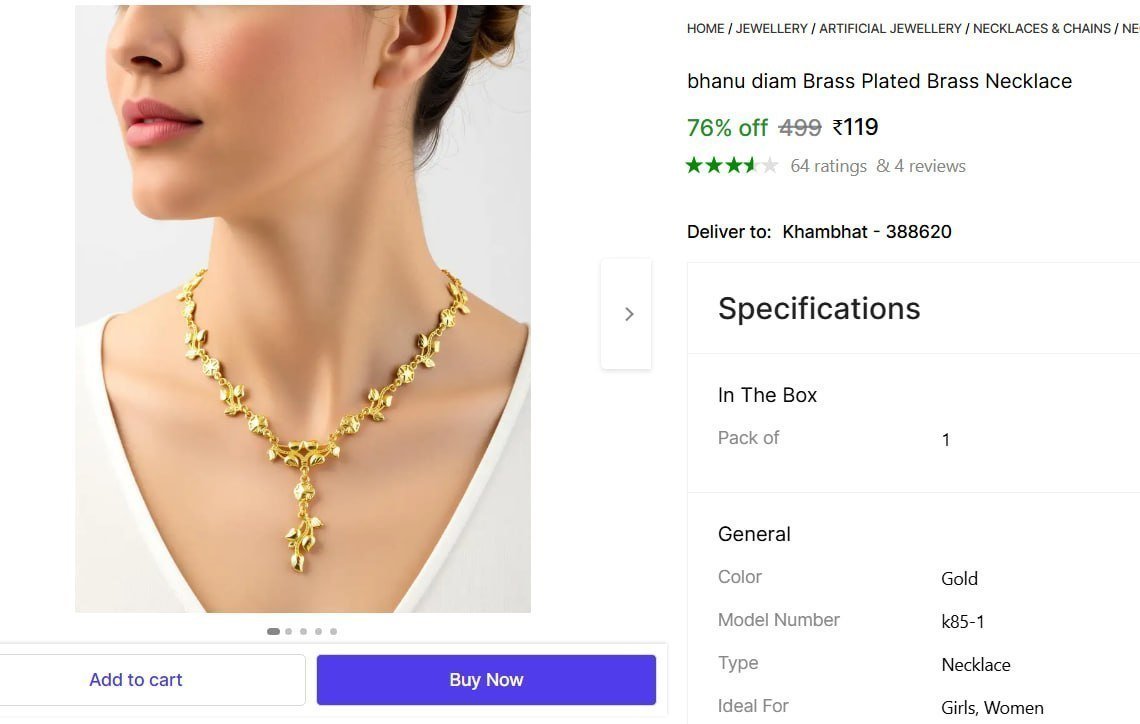Women S Necklace At 119