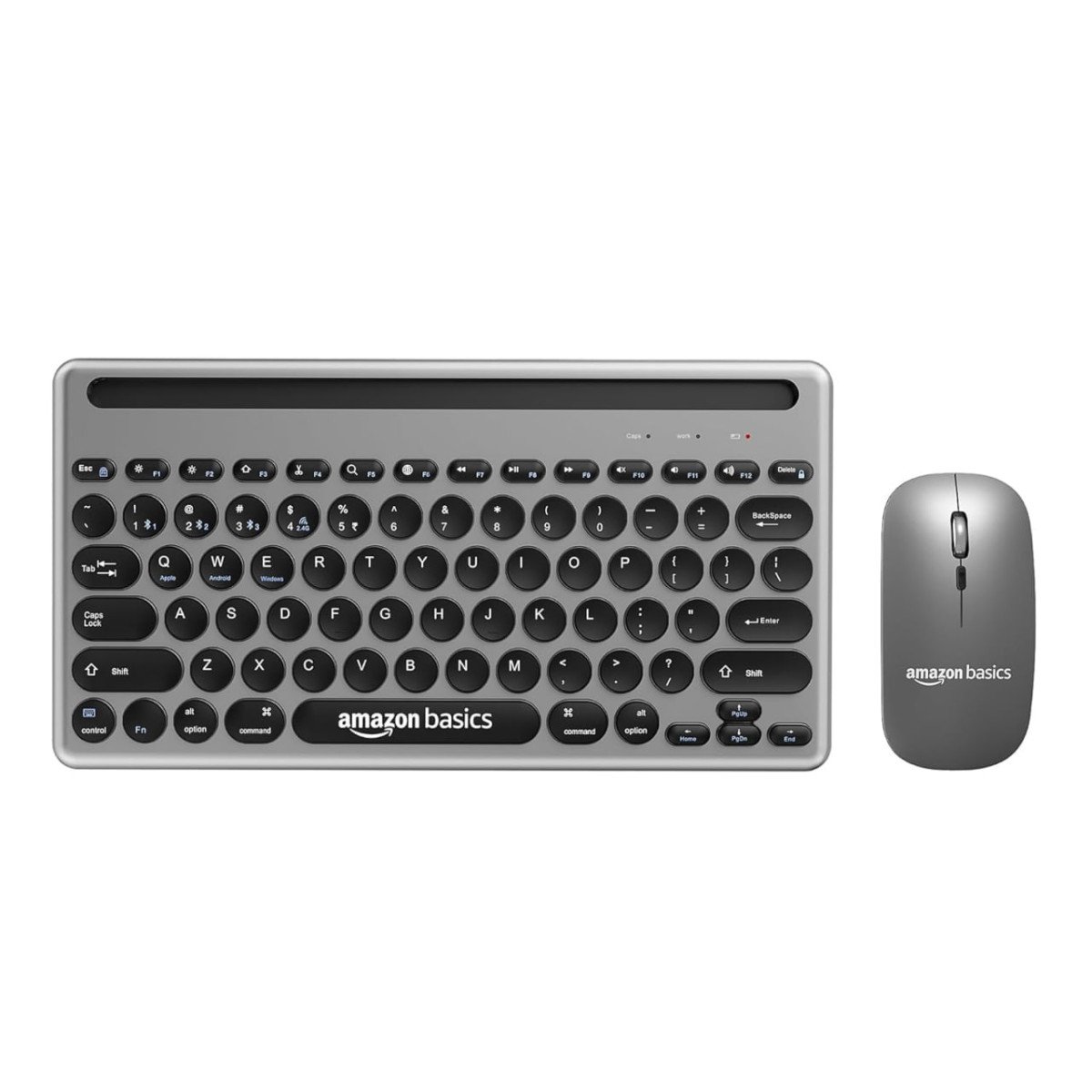 Grab Fast Amazon Basics Wireless Keyboard And Mouse Set 765 – Best Price in