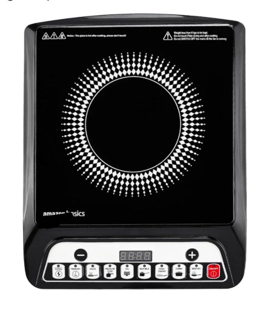 Amazon Basics 1600w Induction Cooktop Smart Push Buttons 1499 – Best Price 