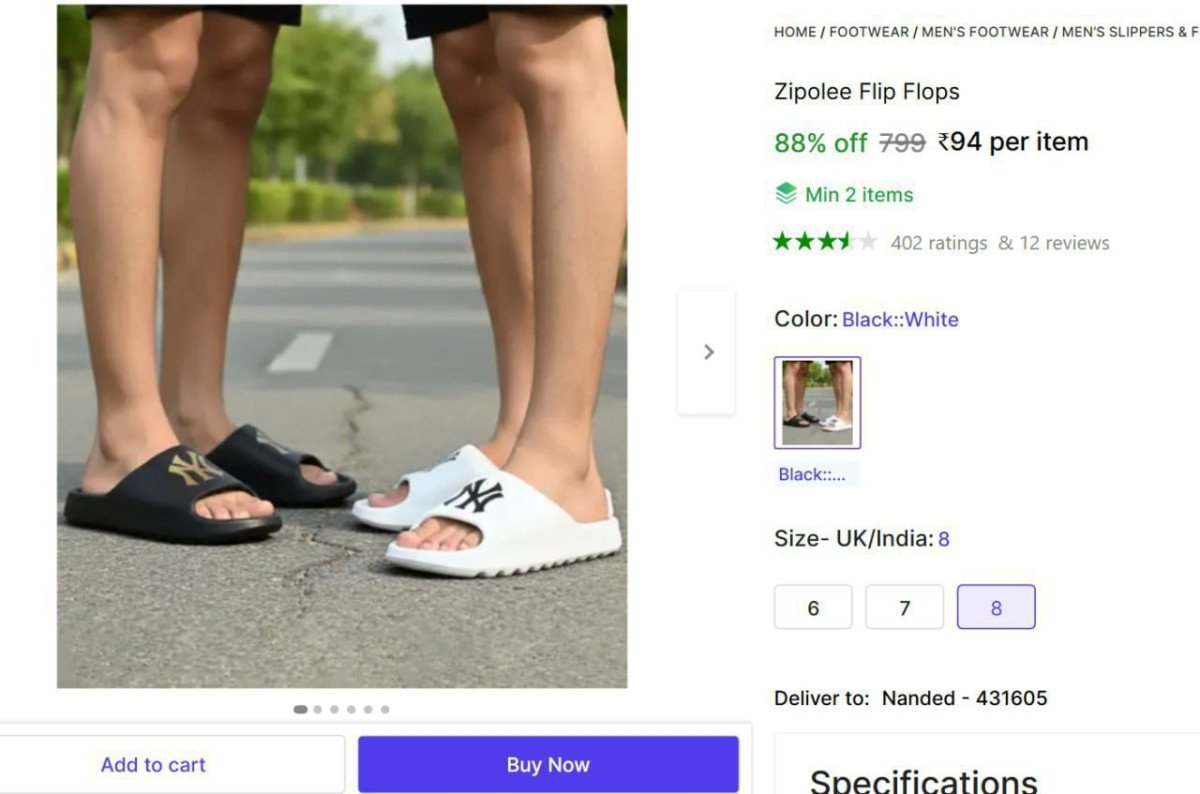 🔥  Men Flip Flops @ ₹94

🔗 

More Details 👉 
