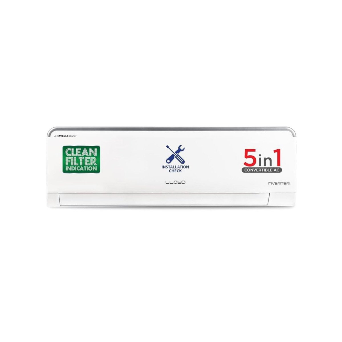 🔥🔥Lloyd 0.8 Ton 3 Star Inverter Split AC (6 in 1 Conve