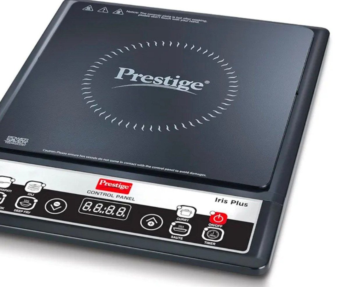Prestige Iris Plus 1600 Watts Induction Cooktop at ₹2399

